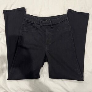 Good American Power Stretch Pull-On Straight Jeans